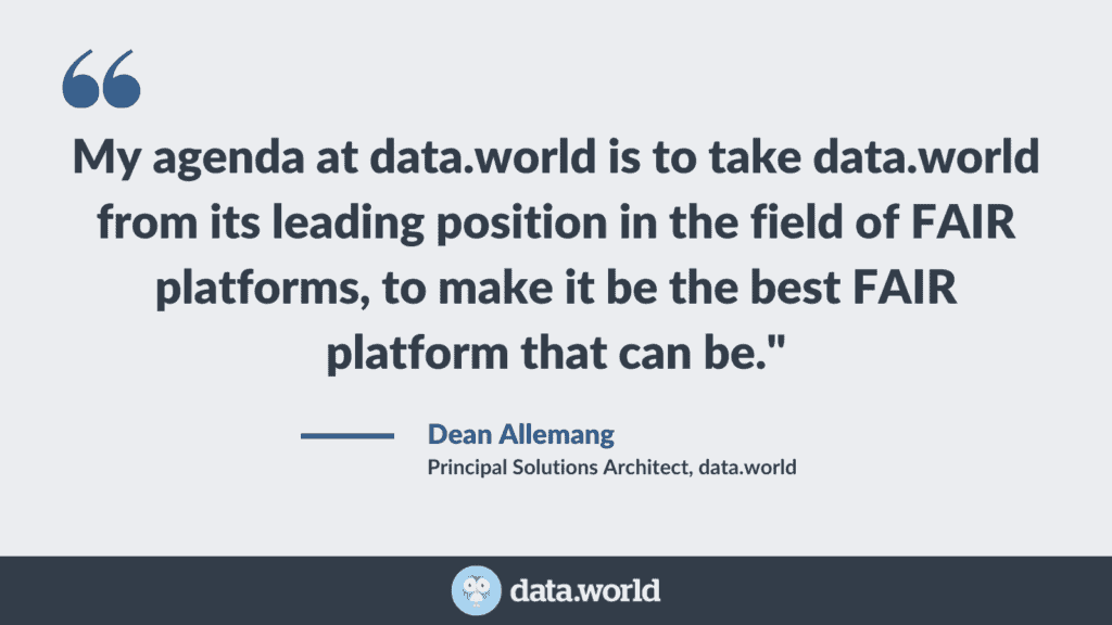 Dean Allemang - data.world the best FAIR data platform it can be