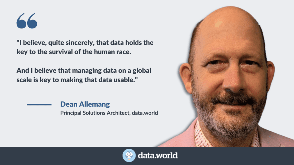 Dean Allemang - Data holds the key to the survival of the human race