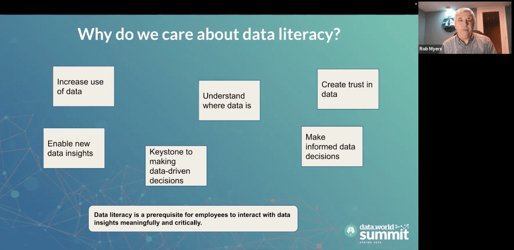 Solutions architect Rob Myers on data literacy