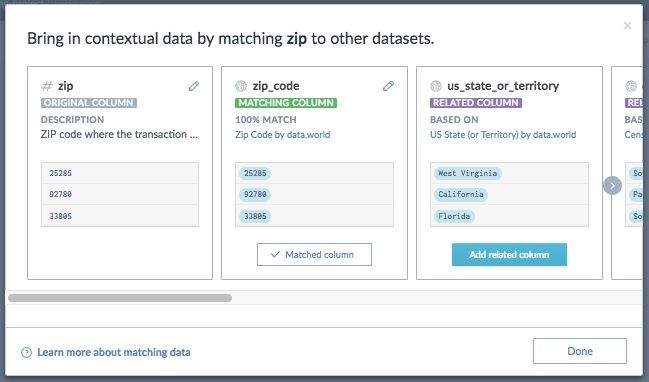 Find your data's perfect match | data.world