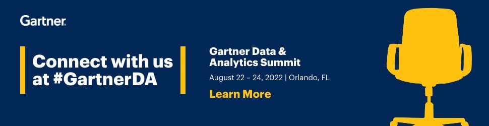 Join data.world at the 2022 Gartner Data & Analytics Summit, August 22-24